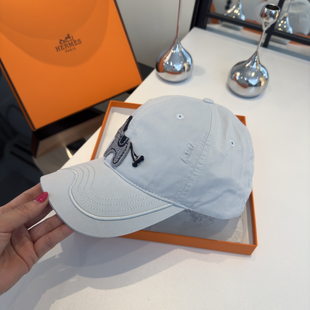 P爱马仕HERMES新款鸭舌帽🧢男女通用，头围57cm