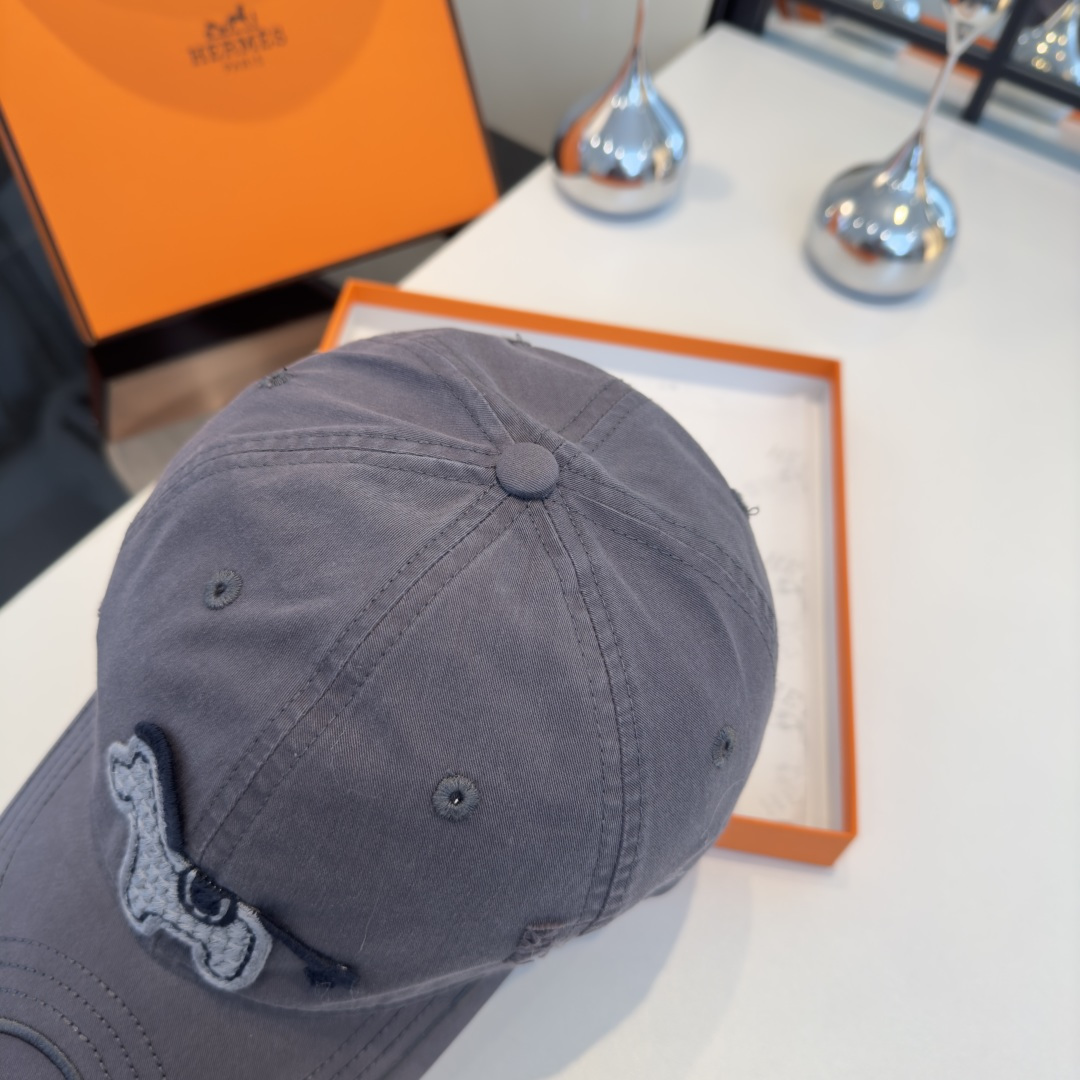 P爱马仕HERMES新款鸭舌帽🧢男女通用，头围57cm