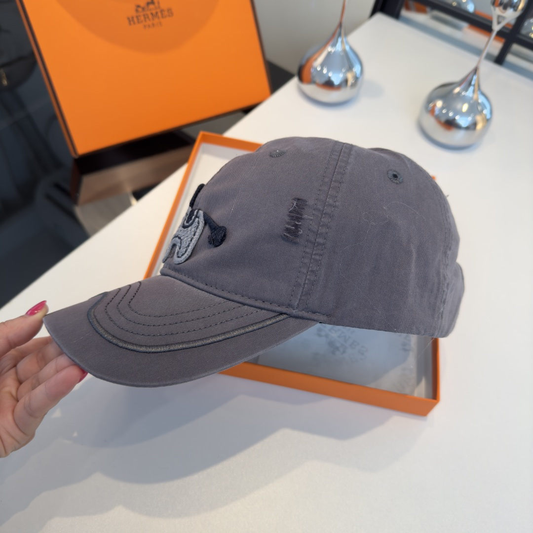 P爱马仕HERMES新款鸭舌帽🧢男女通用，头围57cm