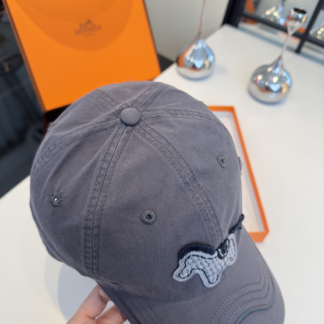 P爱马仕HERMES新款鸭舌帽🧢男女通用，头围57cm