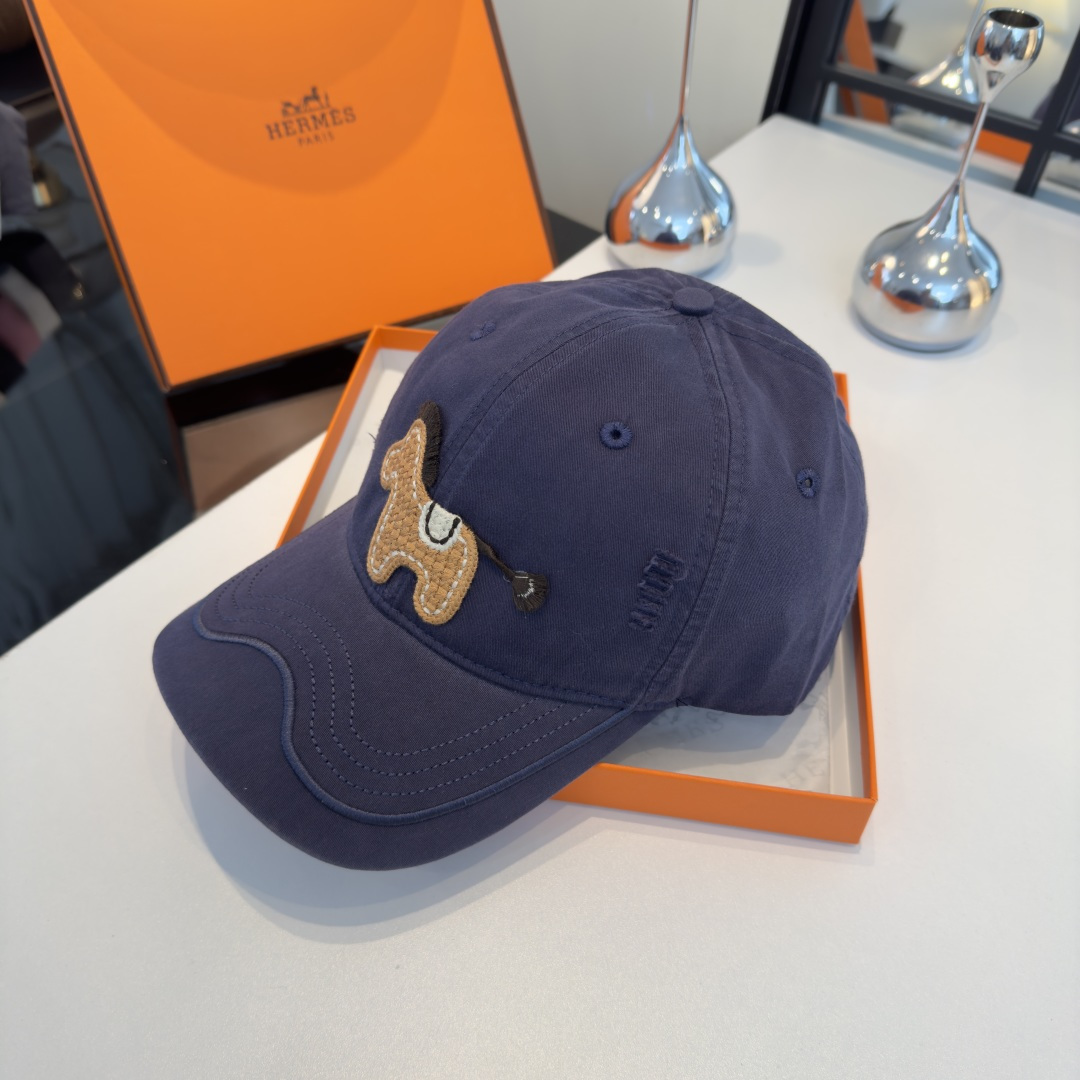 P爱马仕HERMES新款鸭舌帽🧢男女通用，头围57cm