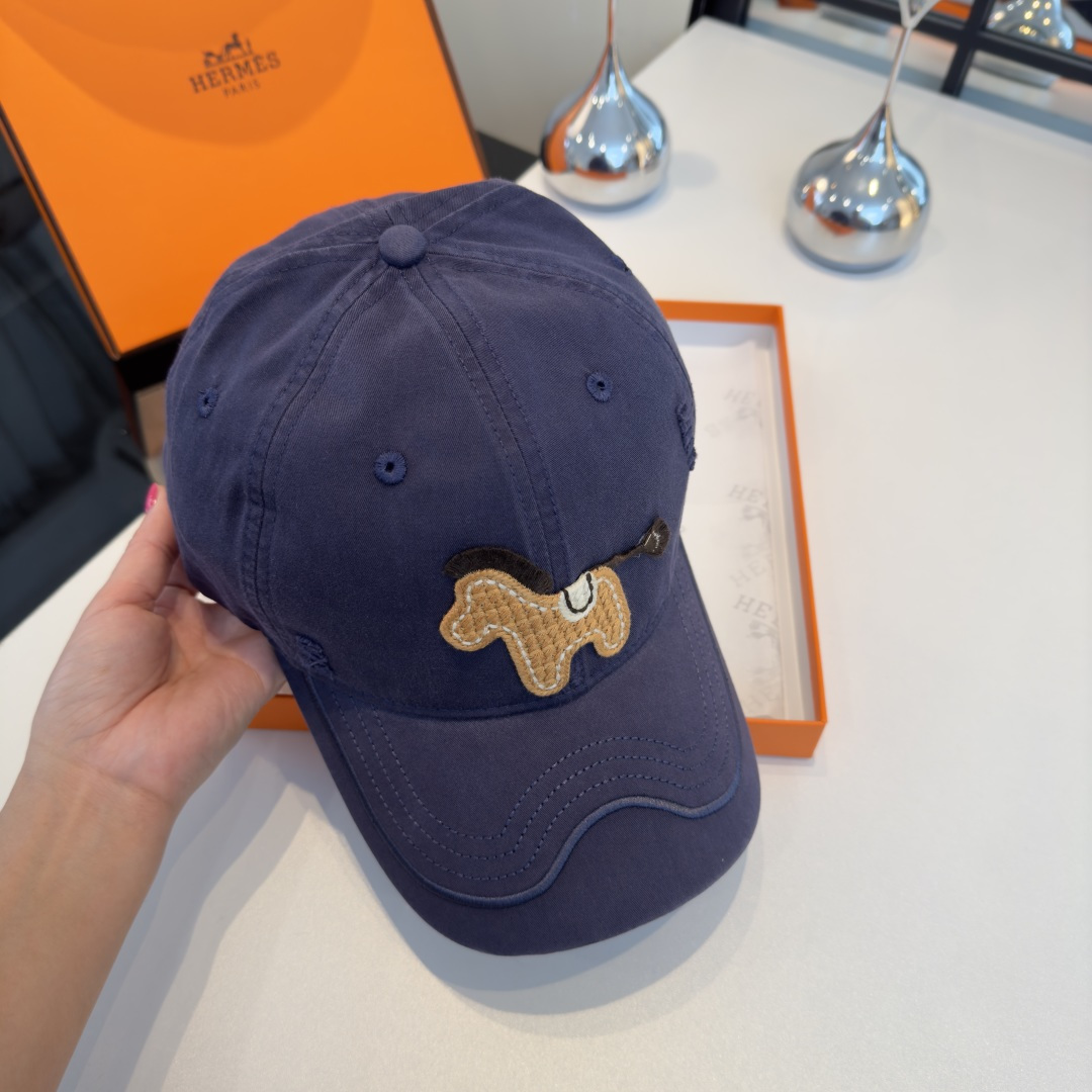 P爱马仕HERMES新款鸭舌帽🧢男女通用，头围57cm