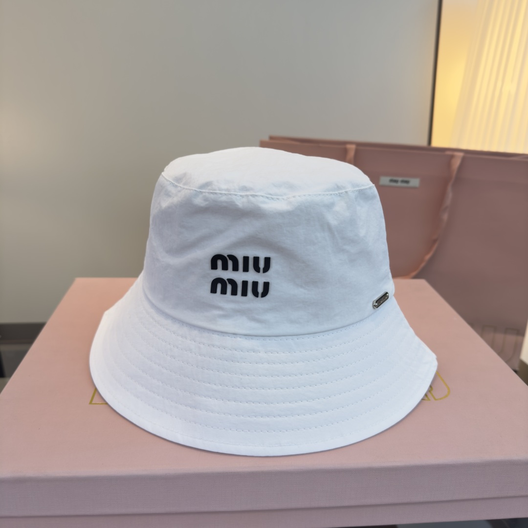 Pmiumiu缪缪新款渔夫帽，头围57cm