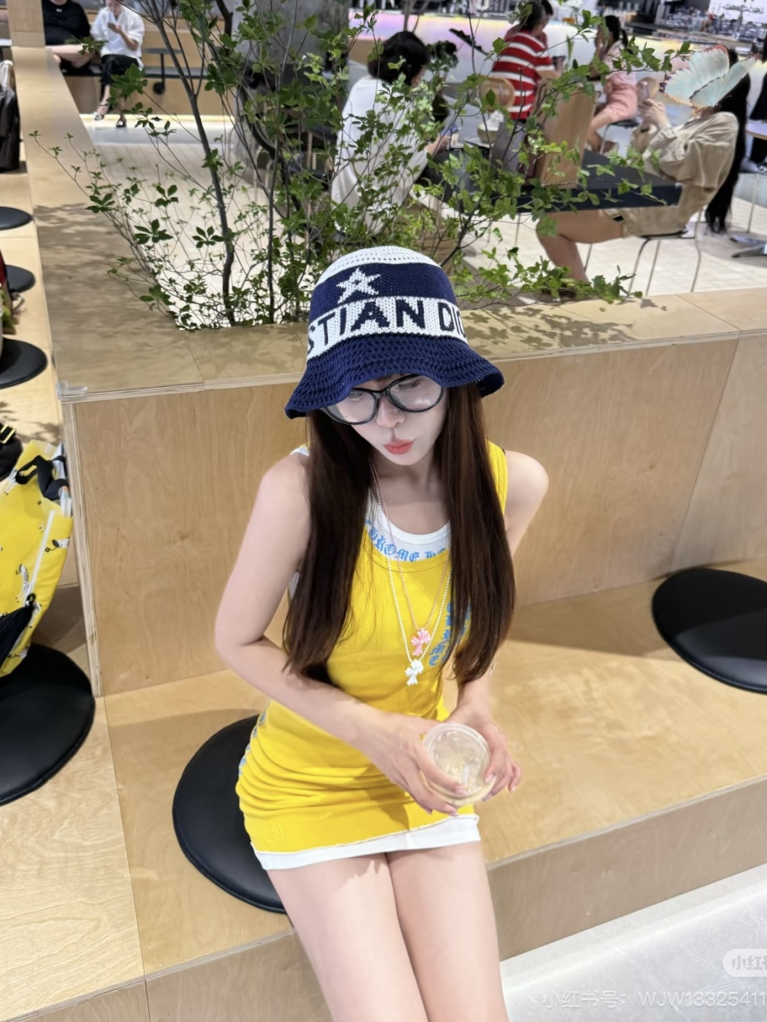 PDior迪奥针织渔夫帽