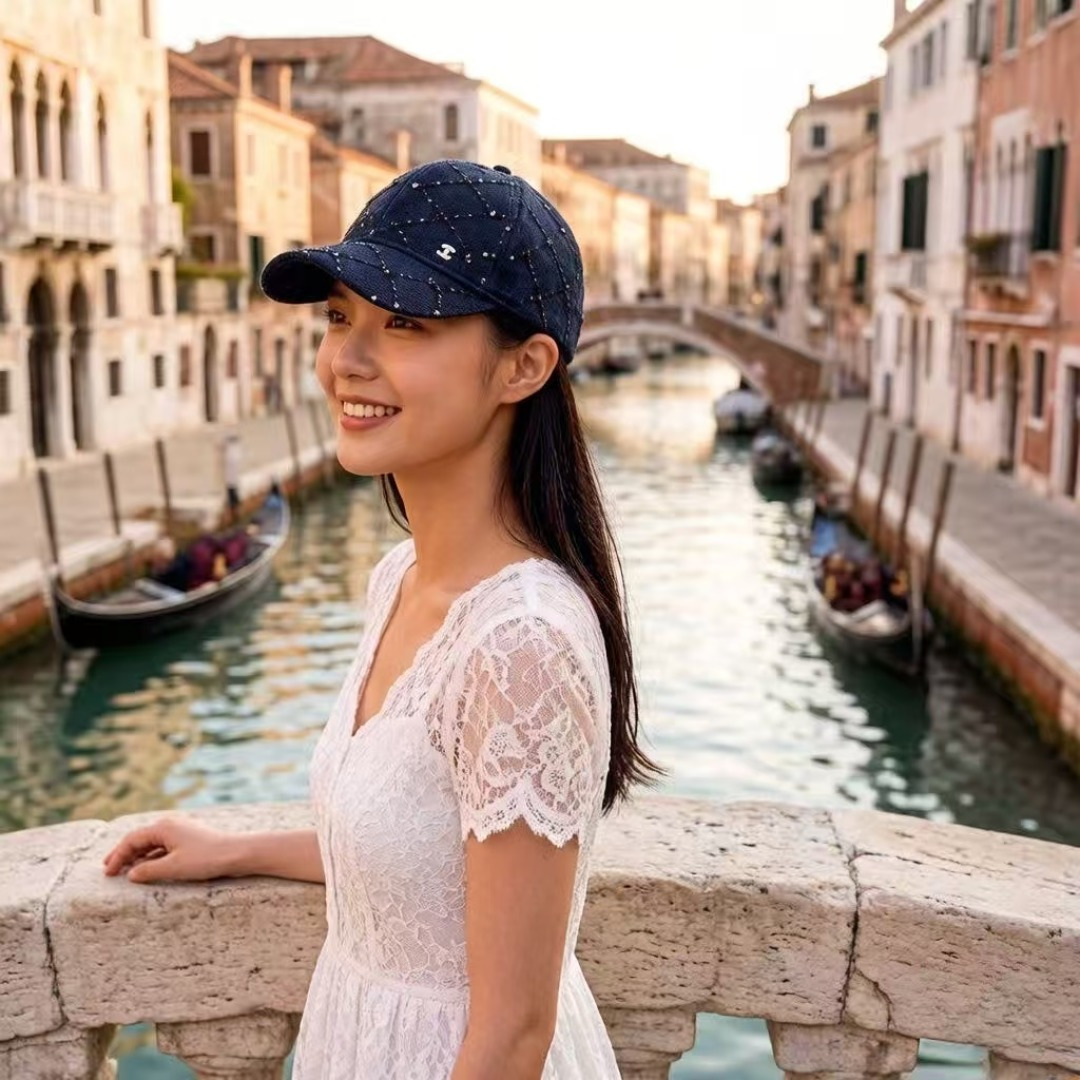 PChanel香奈儿新款鸭舌帽，时尚百搭！