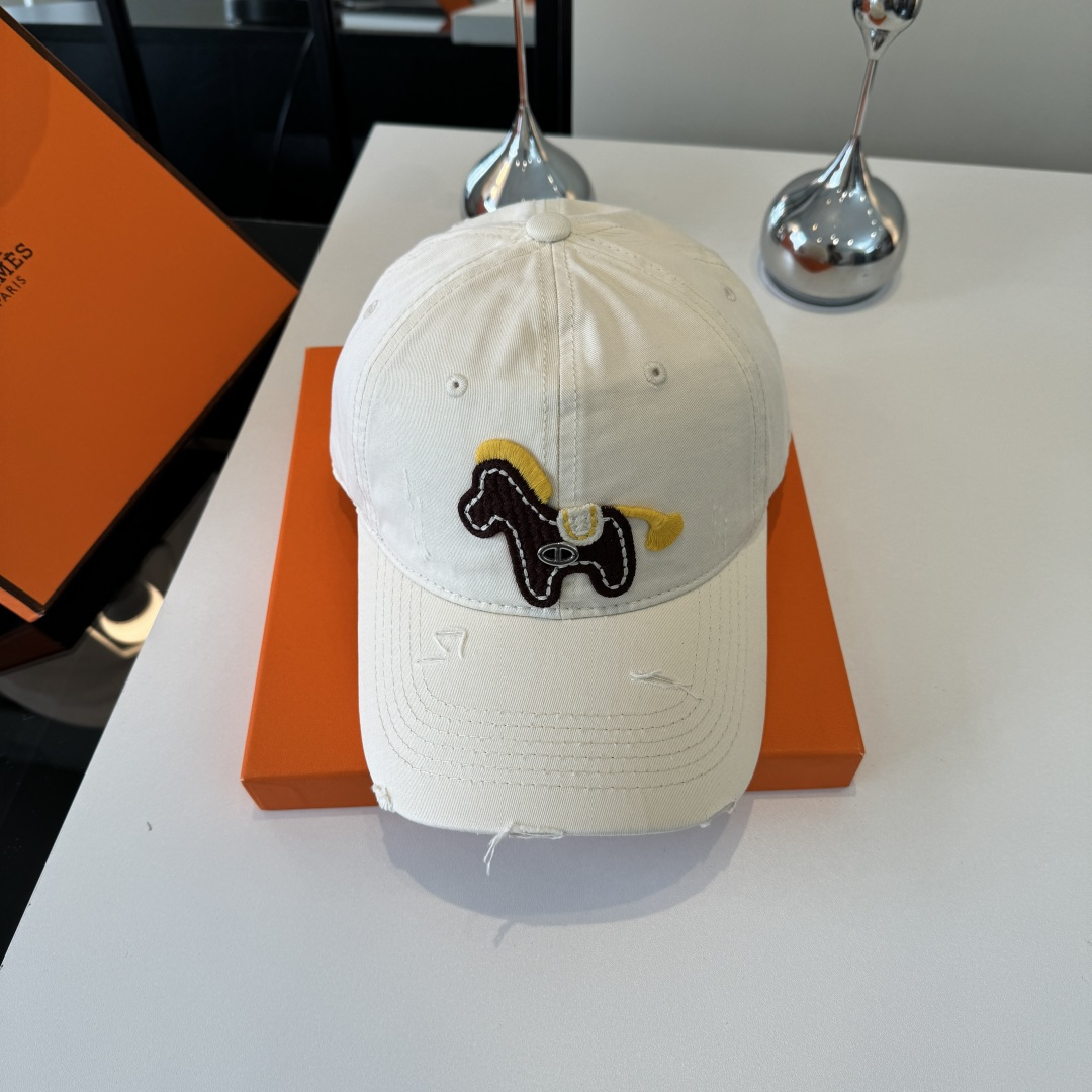 P爱马仕HERMES新款鸭舌帽🧢男女通用，头围57cm