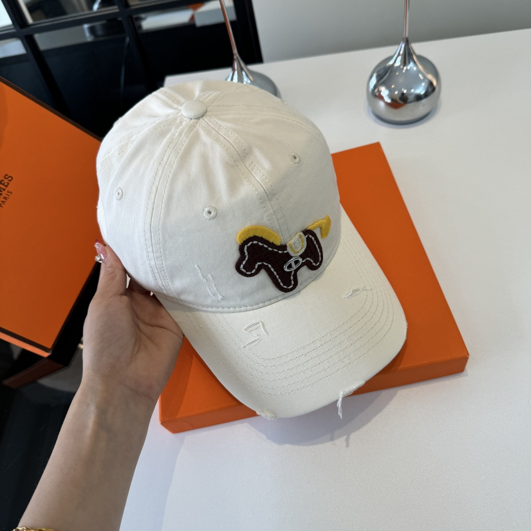 P爱马仕HERMES新款鸭舌帽🧢男女通用，头围57cm