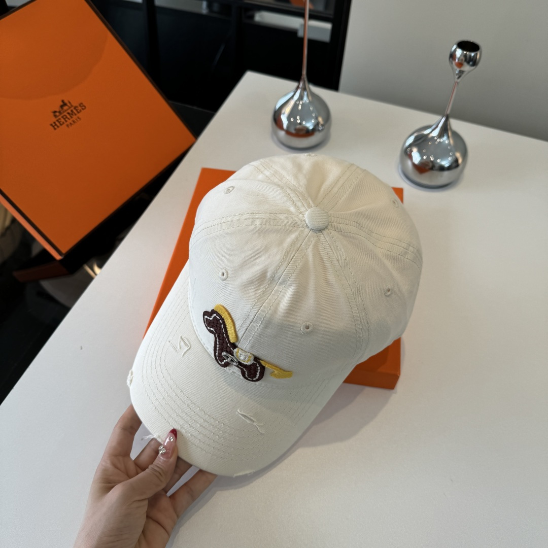 P爱马仕HERMES新款鸭舌帽🧢男女通用，头围57cm