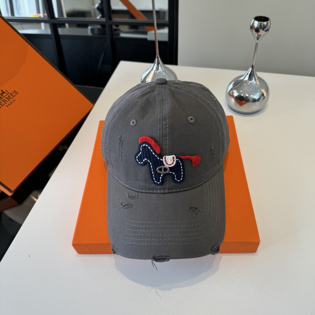 P爱马仕HERMES新款鸭舌帽🧢男女通用，头围57cm