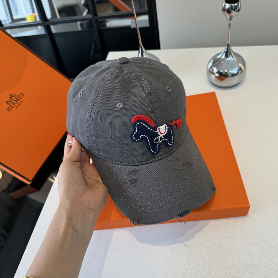 P爱马仕HERMES新款鸭舌帽🧢男女通用，头围57cm