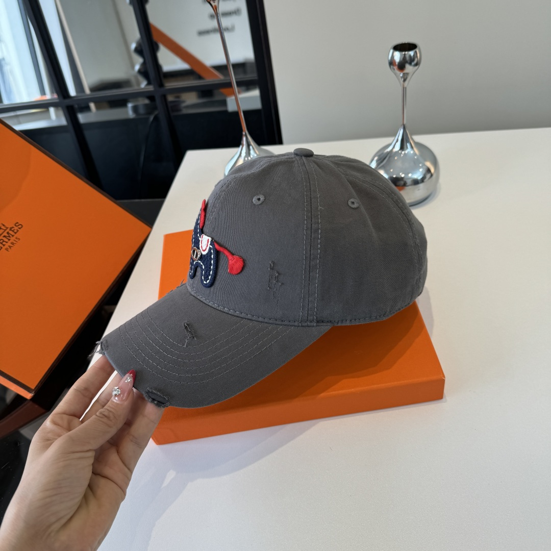 P爱马仕HERMES新款鸭舌帽🧢男女通用，头围57cm