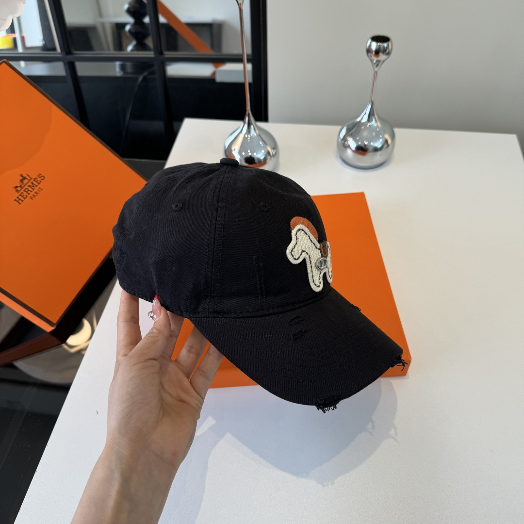 P爱马仕HERMES新款鸭舌帽🧢男女通用，头围57cm