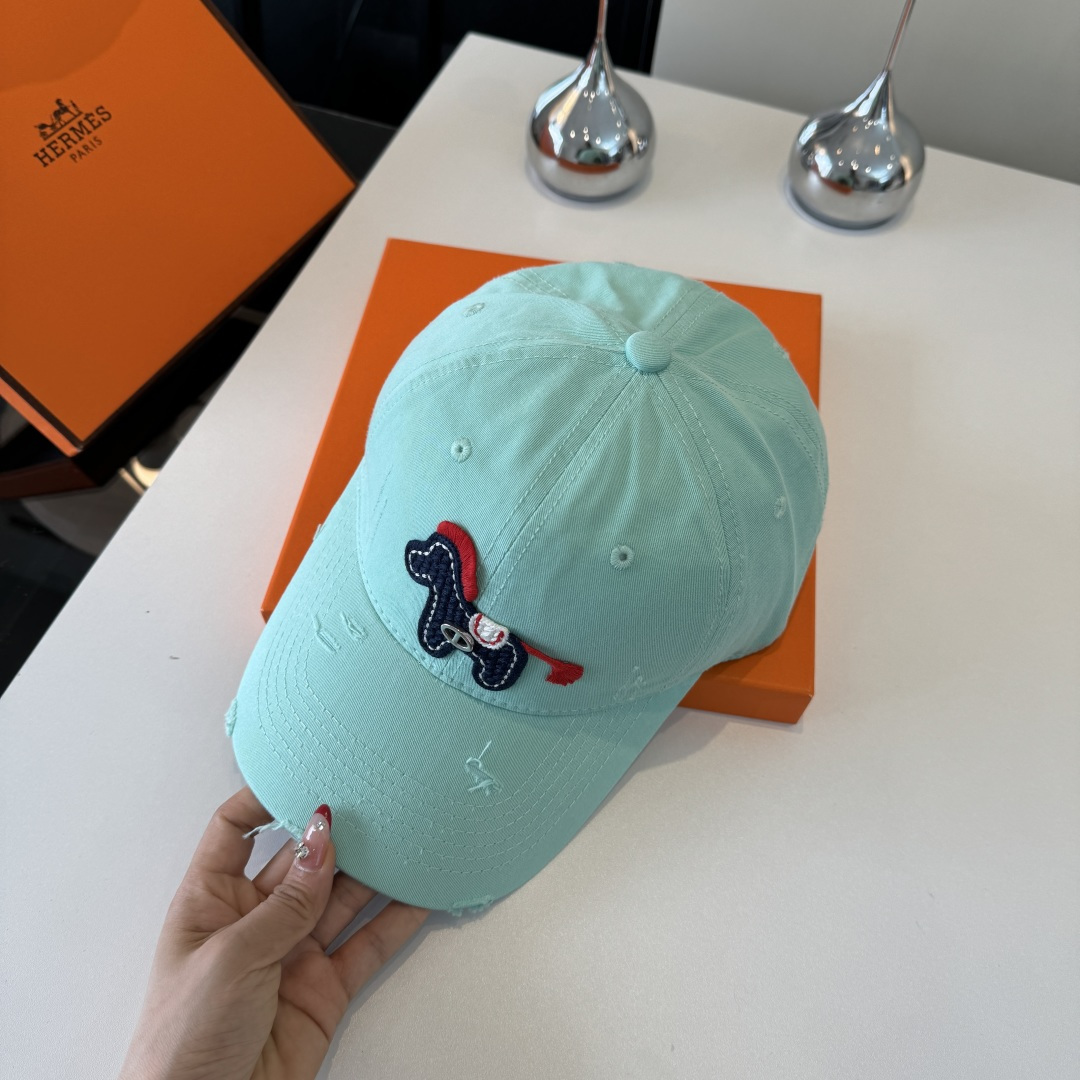 P爱马仕HERMES新款鸭舌帽🧢男女通用，头围57cm