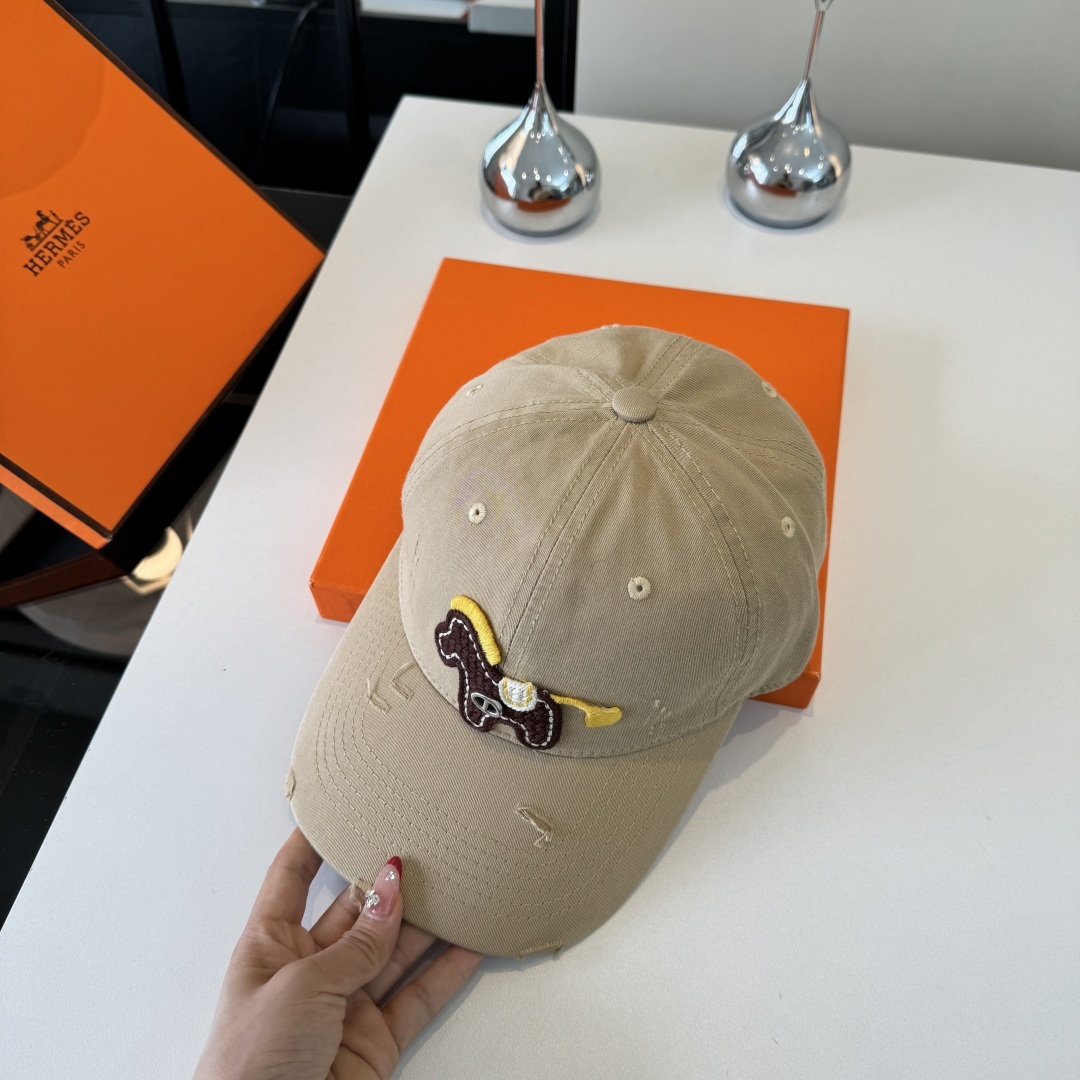 P爱马仕HERMES新款鸭舌帽🧢男女通用，头围57cm