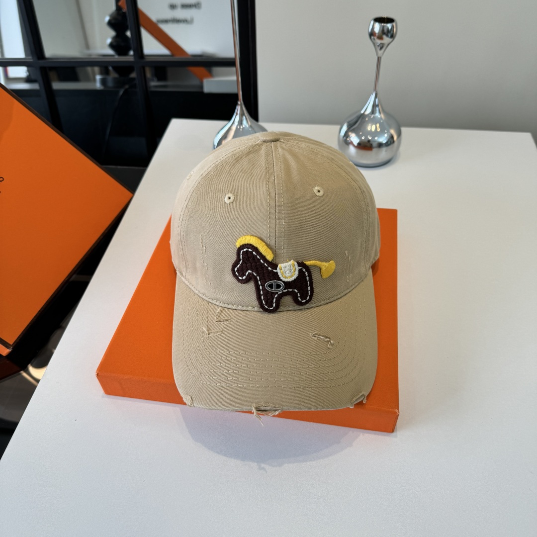 P爱马仕HERMES新款鸭舌帽🧢男女通用，头围57cm