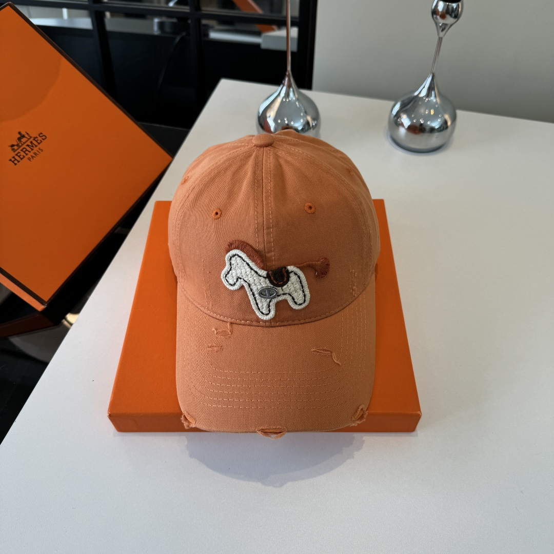 P爱马仕HERMES新款鸭舌帽🧢男女通用，头围57cm
