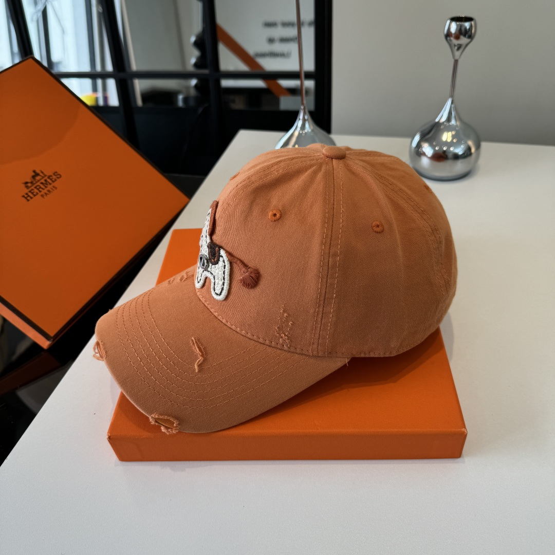 P爱马仕HERMES新款鸭舌帽🧢男女通用，头围57cm