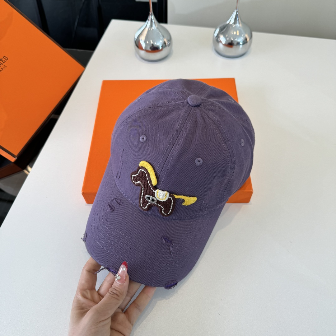 P爱马仕HERMES新款鸭舌帽🧢男女通用，头围57cm