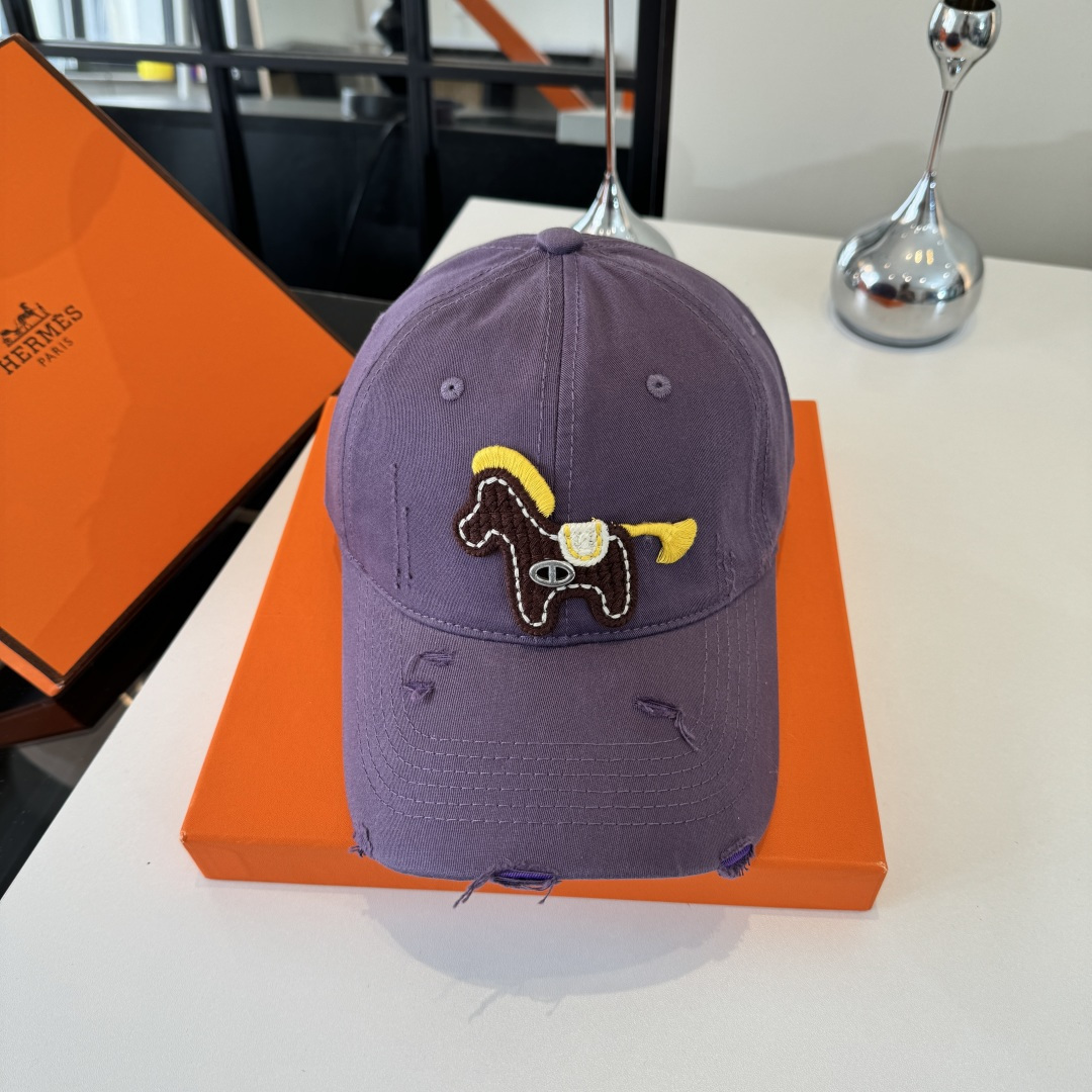 P爱马仕HERMES新款鸭舌帽🧢男女通用，头围57cm