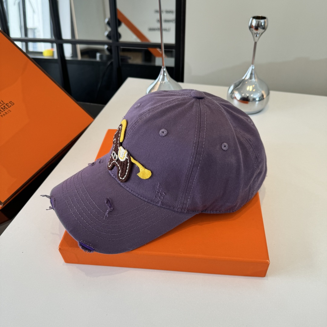 P爱马仕HERMES新款鸭舌帽🧢男女通用，头围57cm