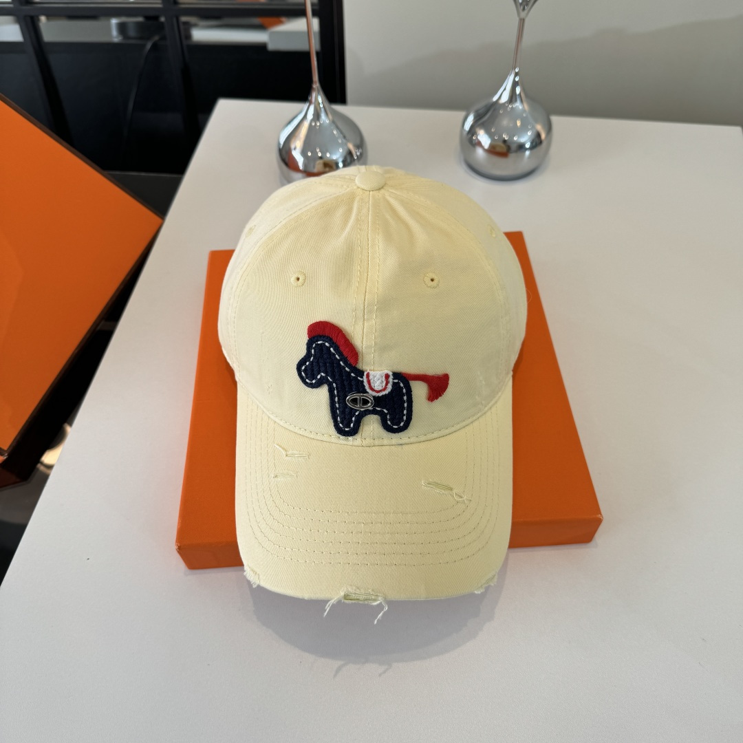 P爱马仕HERMES新款鸭舌帽🧢男女通用，头围57cm