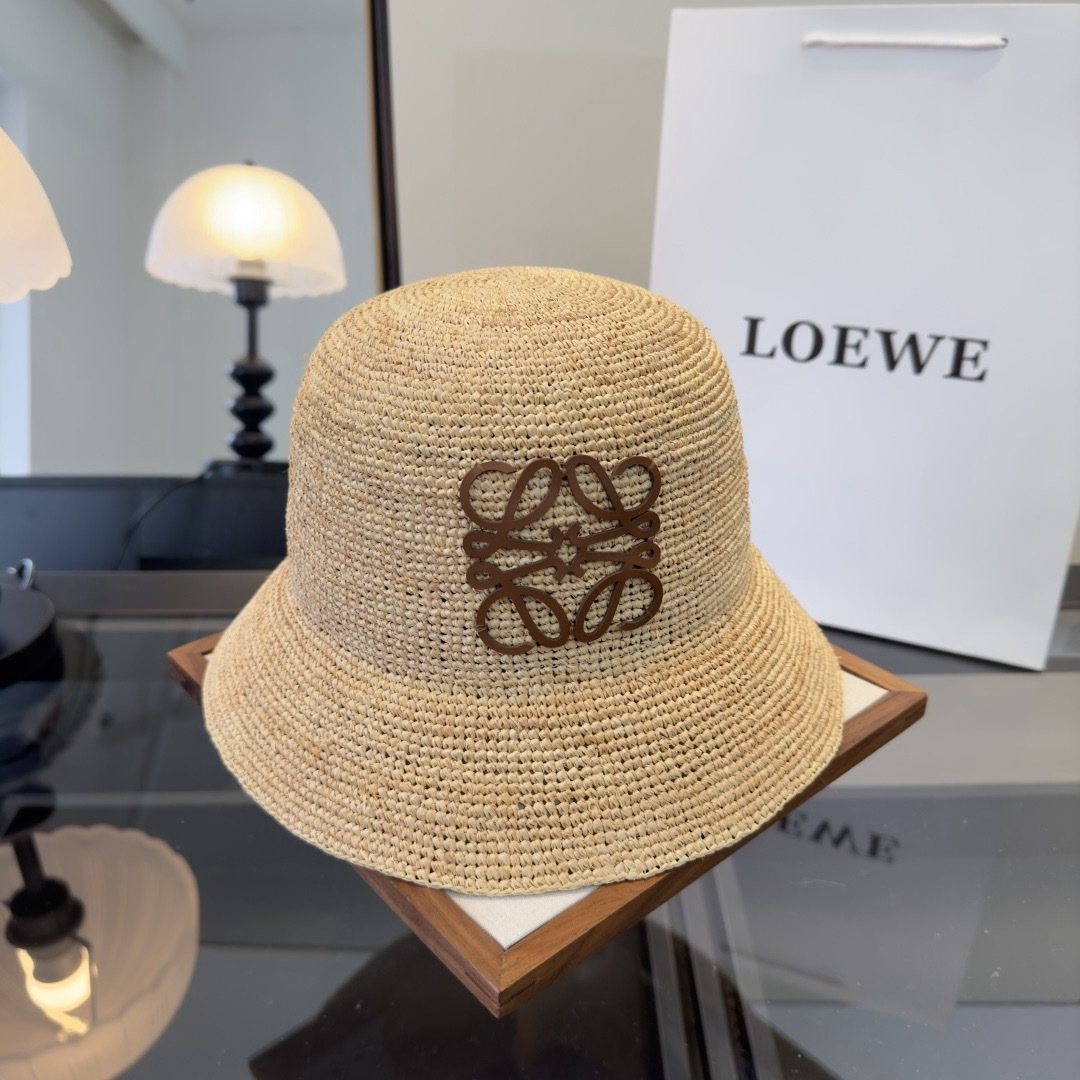 PLOEWE罗意威拉菲草，官方款，高端定制，头围57cm