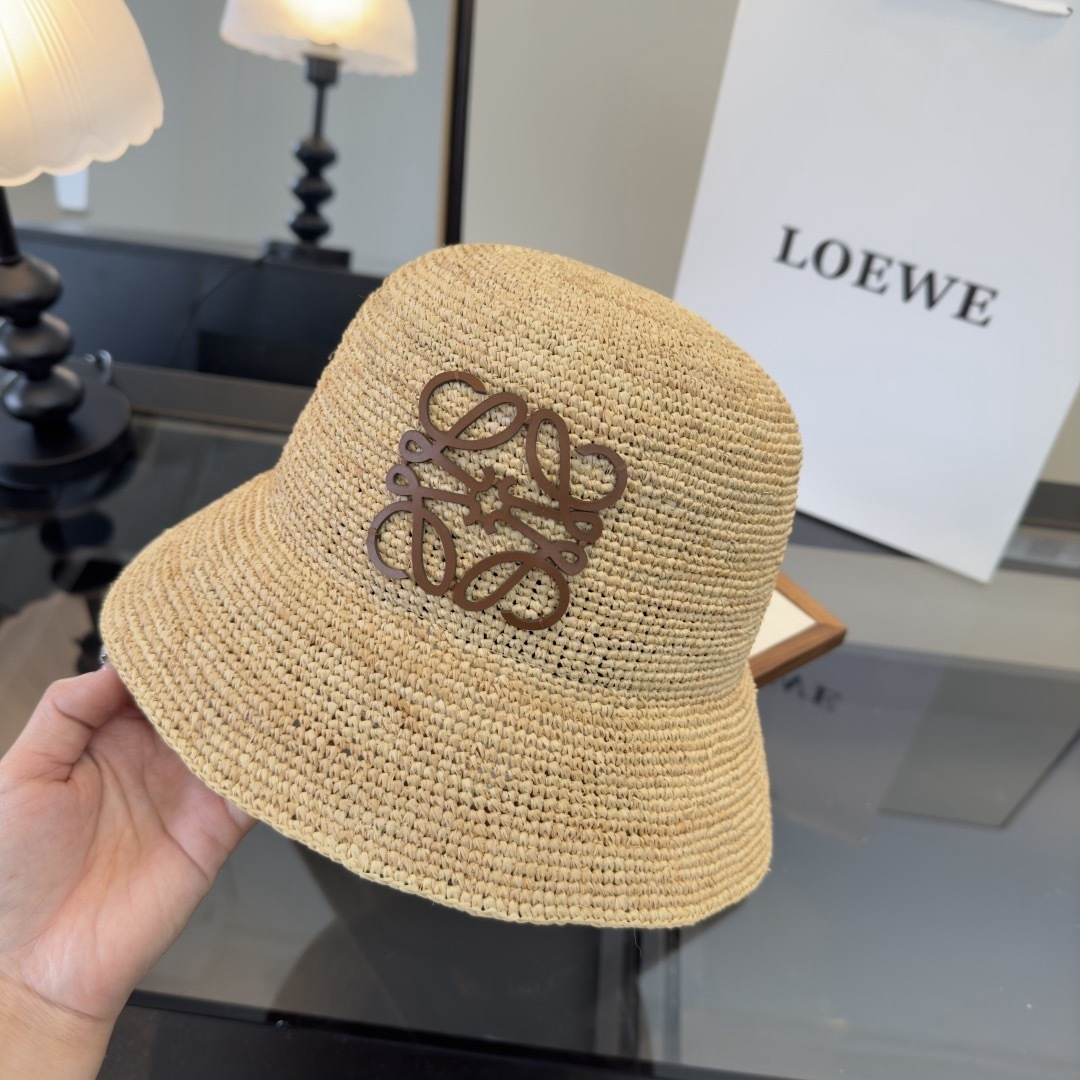 PLOEWE罗意威拉菲草，官方款，高端定制，头围57cm