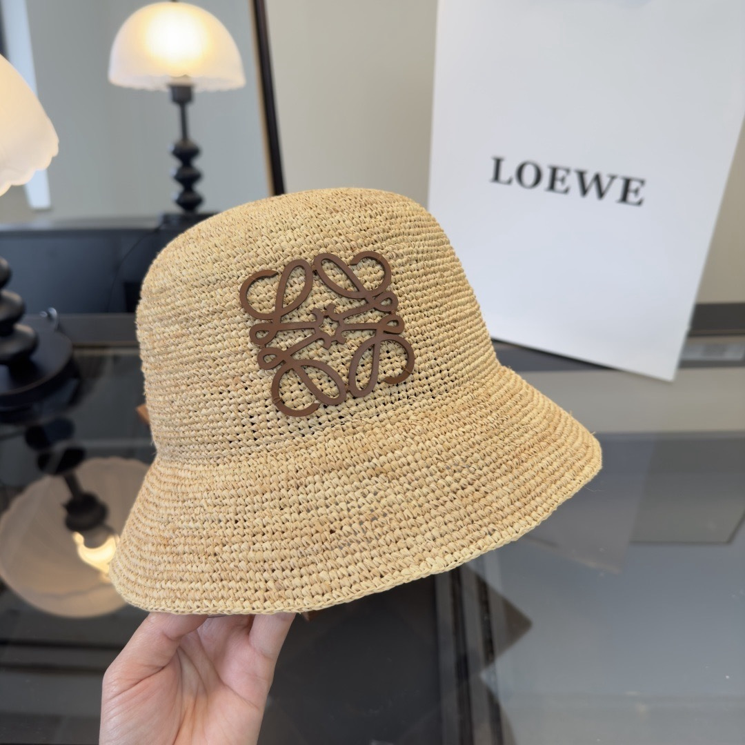 PLOEWE罗意威拉菲草，官方款，高端定制，头围57cm