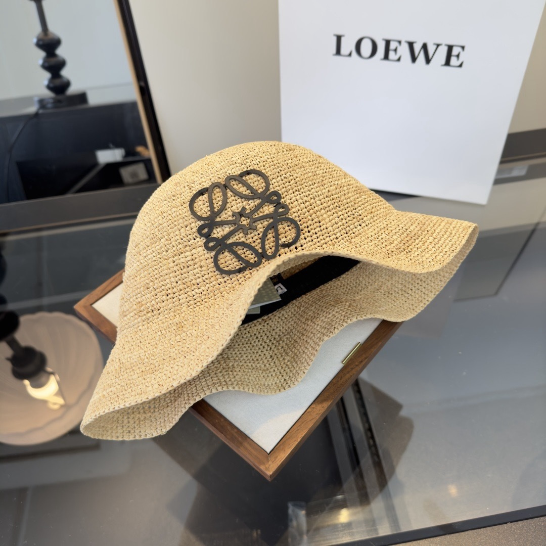 PLOEWE罗意威拉菲草，官方款，高端定制，头围57cm