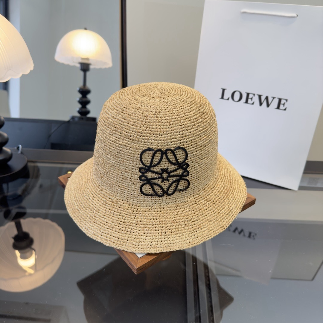 PLOEWE罗意威拉菲草，官方款，高端定制，头围57cm