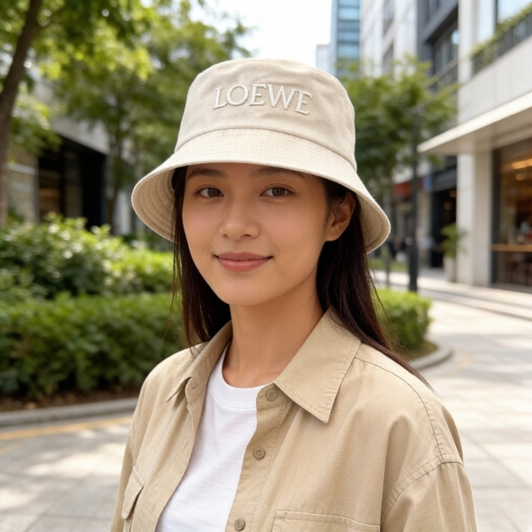 P罗意威新款遮阳渔夫帽，可折叠