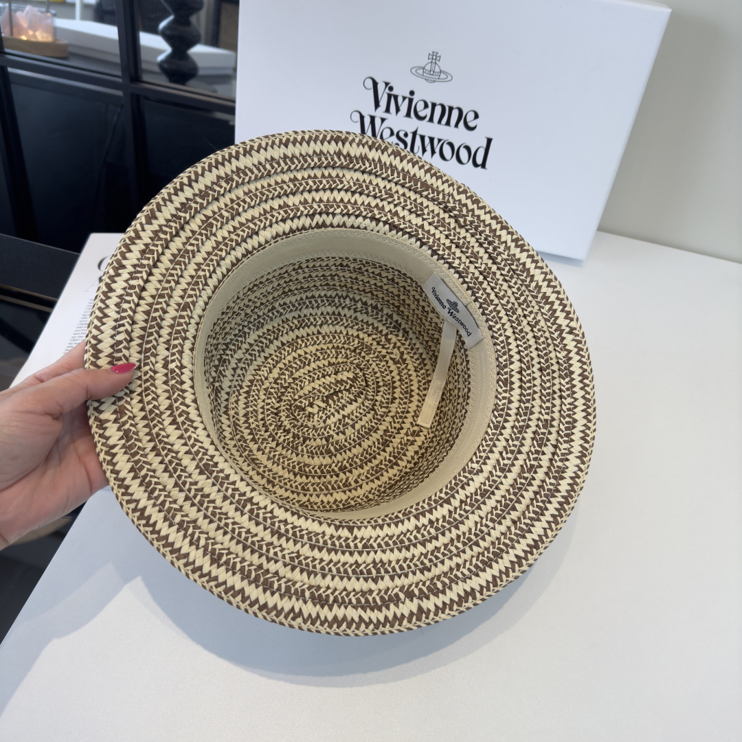 P西太后新款平顶草帽，纸草制作，头围57cm