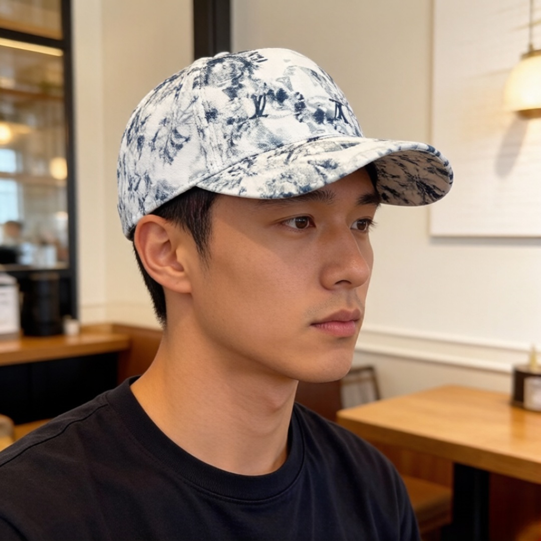 PLv路易斯新款鸭舌帽，男女通用