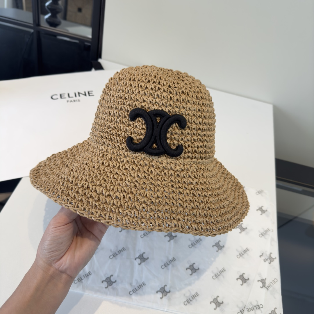 PCeline赛琳新款针织渔夫帽，可折叠