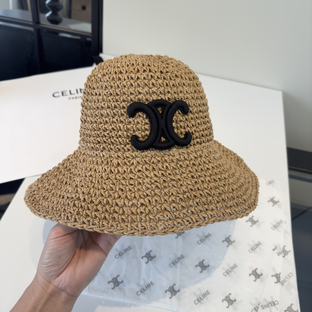 PCeline赛琳新款针织渔夫帽，可折叠