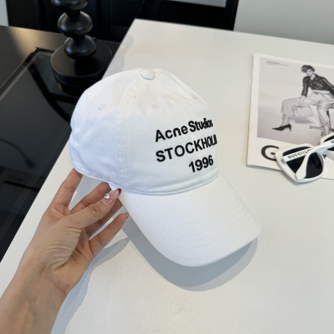 Acne Studios Acne新款鸭舌帽，男女通用，头围57cm、可调节