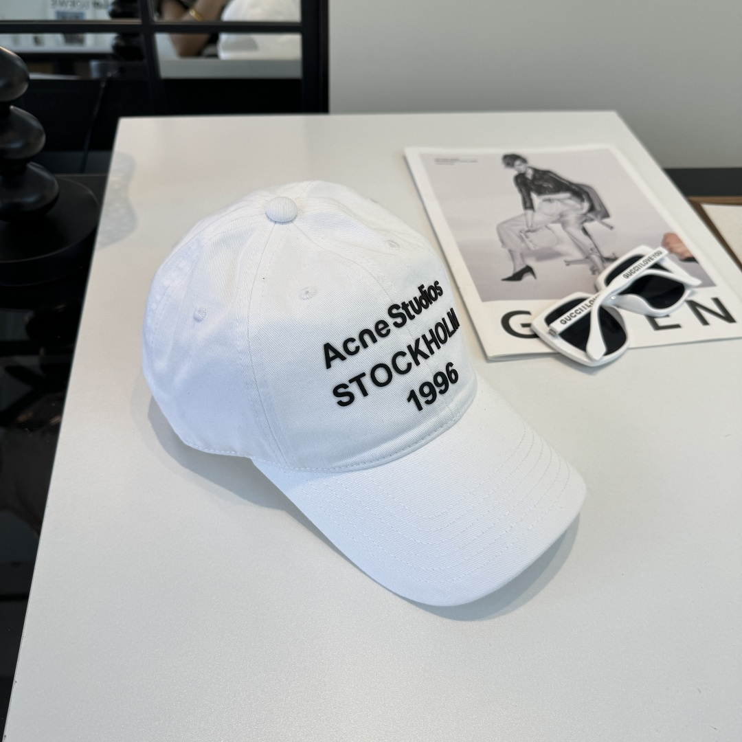Acne Studios Acne新款鸭舌帽，男女通用，头围57cm、可调节