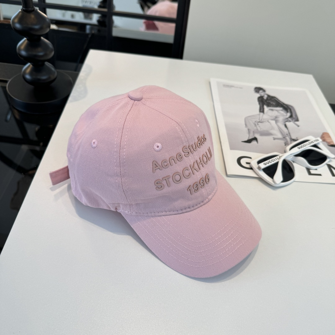 Acne Studios Acne新款鸭舌帽，男女通用，头围57cm、可调节