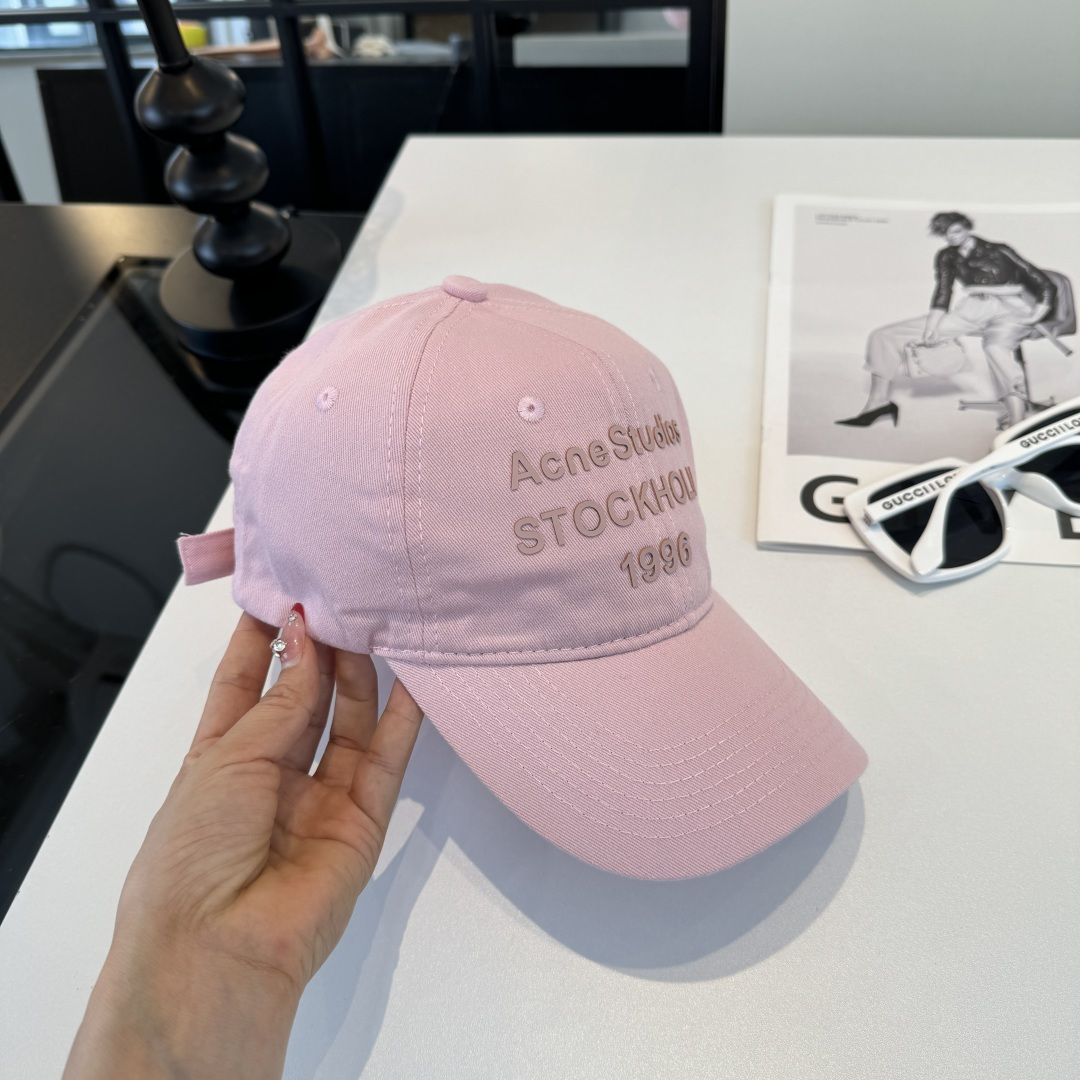 Acne Studios Acne新款鸭舌帽，男女通用，头围57cm、可调节