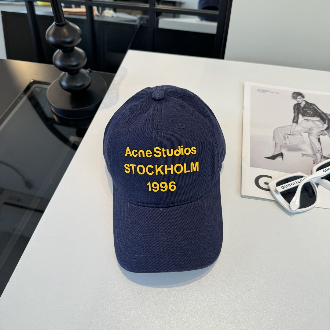 Acne Studios Acne新款鸭舌帽，男女通用，头围57cm、可调节