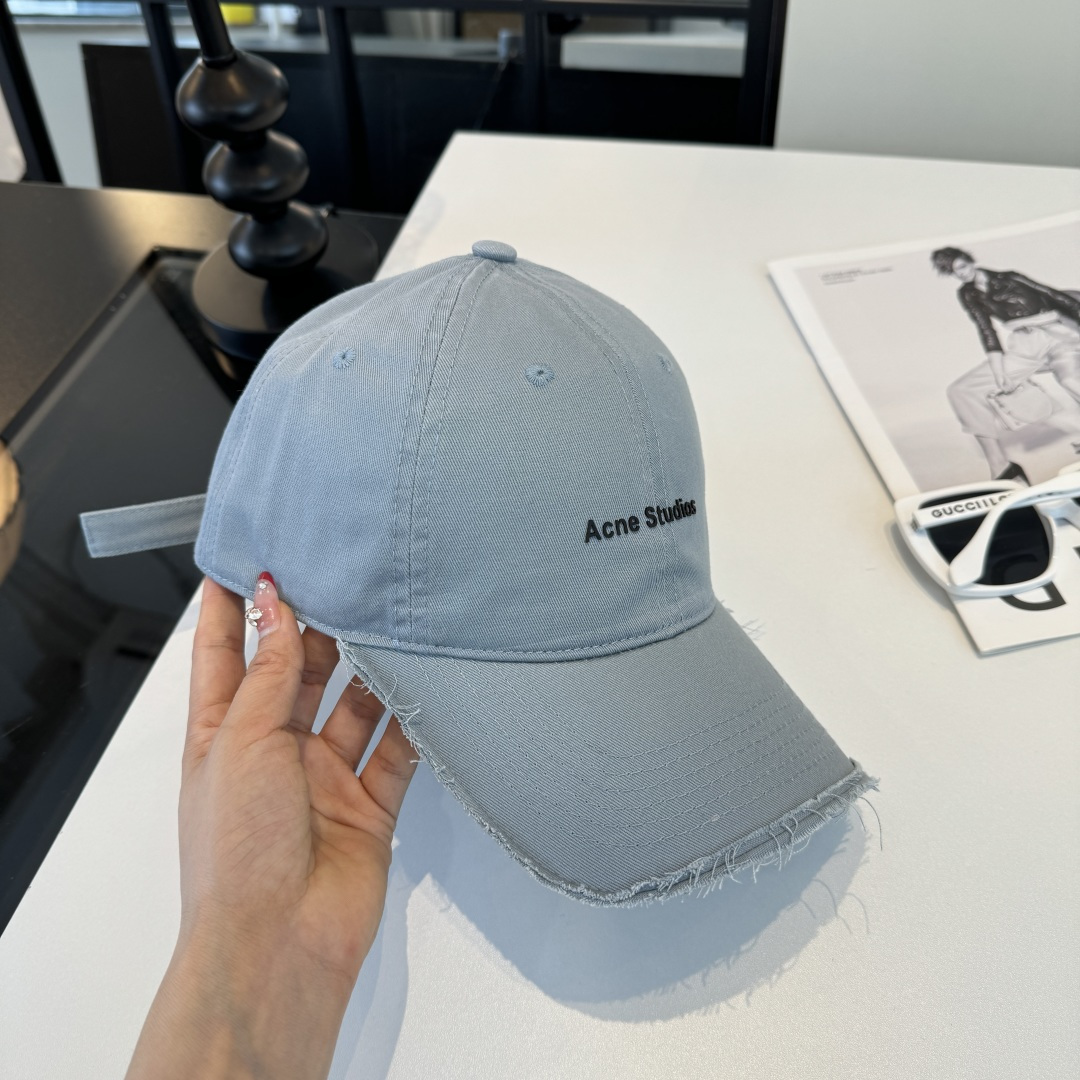 Acne Studios Acne新款鸭舌帽，男女通用，头围57cm、可调节