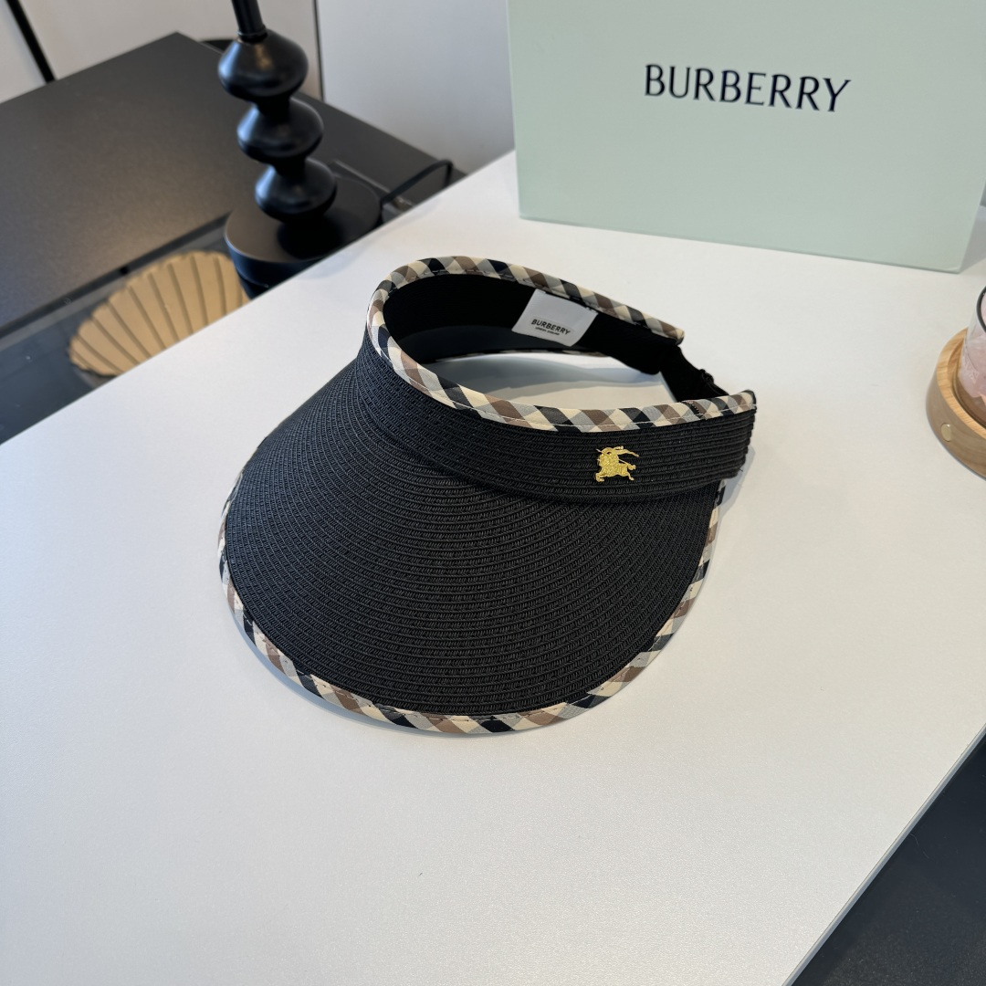 Burberry Burberry巴宝莉新款空顶遮阳帽