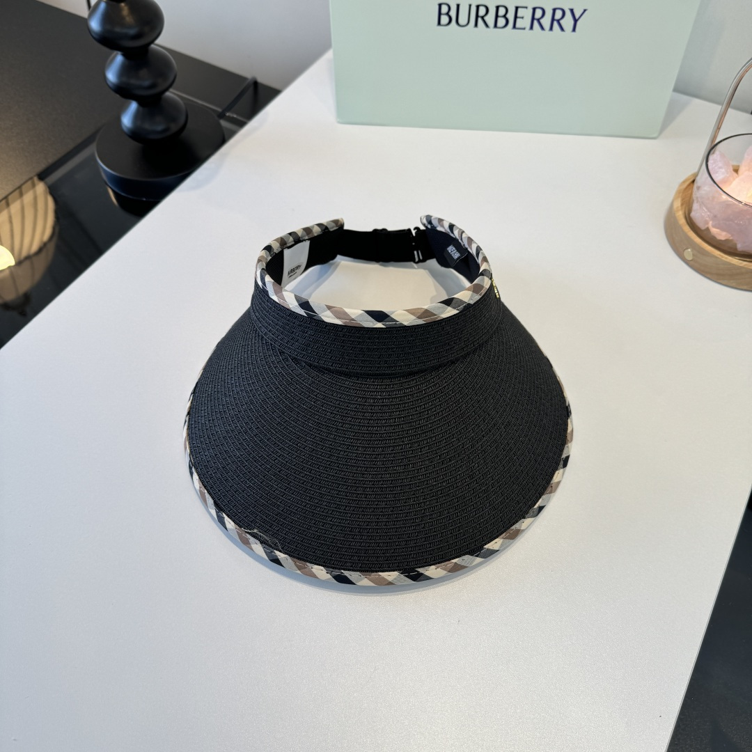 Burberry Burberry巴宝莉新款空顶遮阳帽