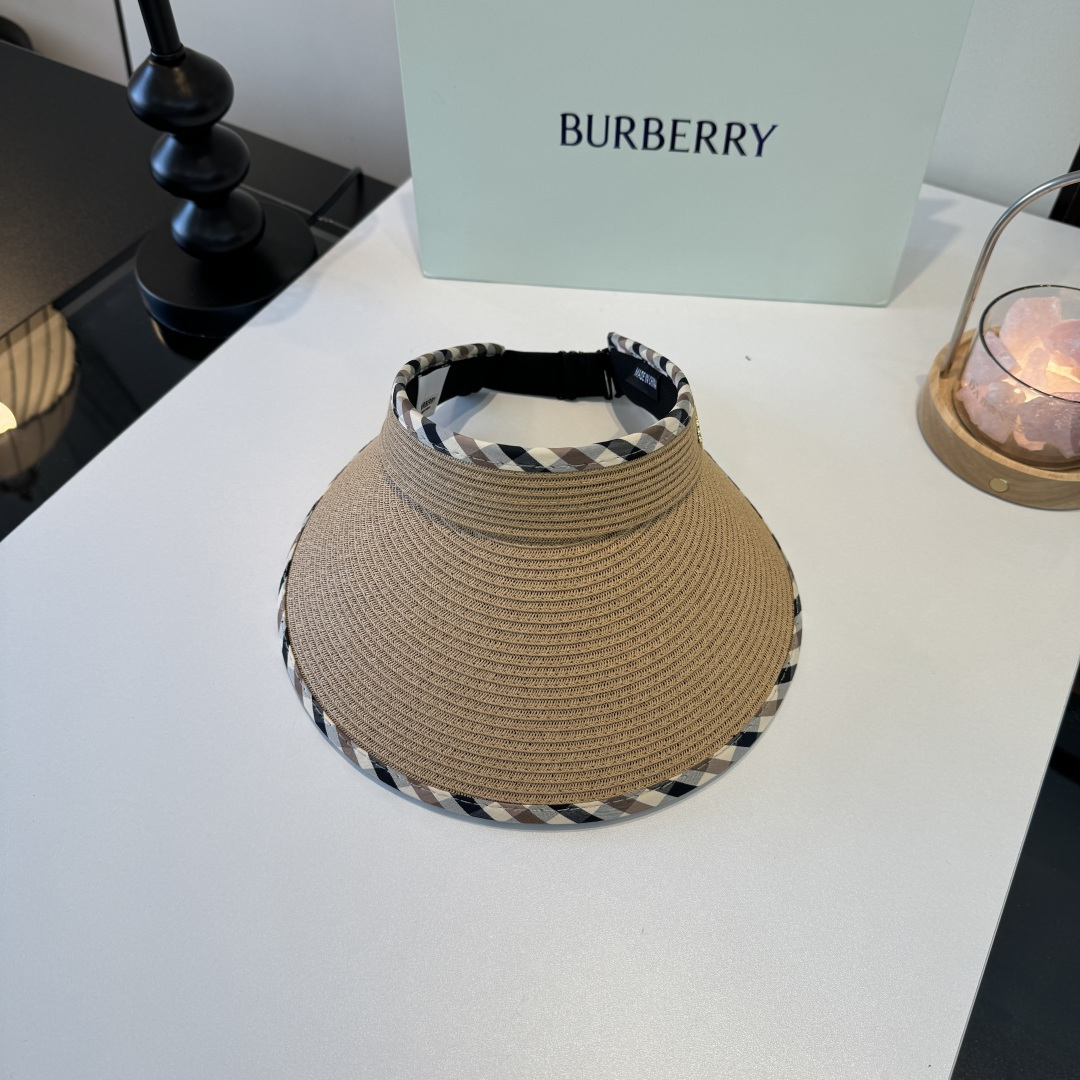 Burberry Burberry巴宝莉新款空顶遮阳帽