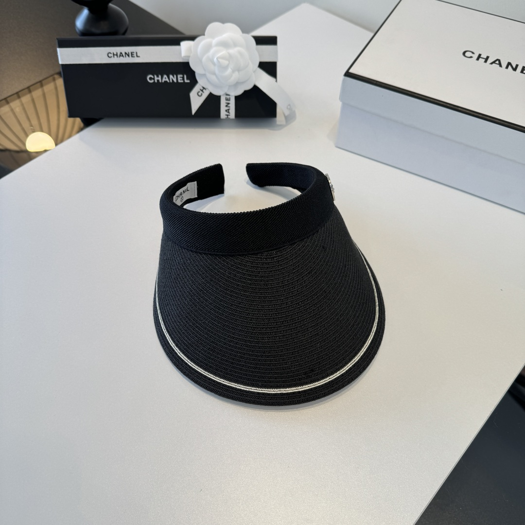 Chanel Chanel香奈儿 空顶遮阳帽，发箍