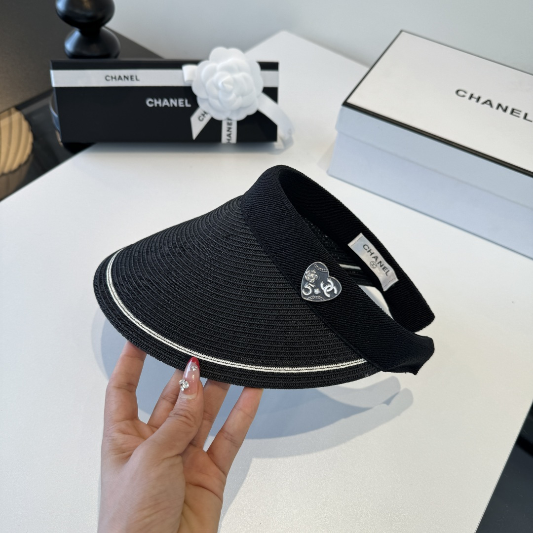 Chanel Chanel香奈儿 空顶遮阳帽，发箍