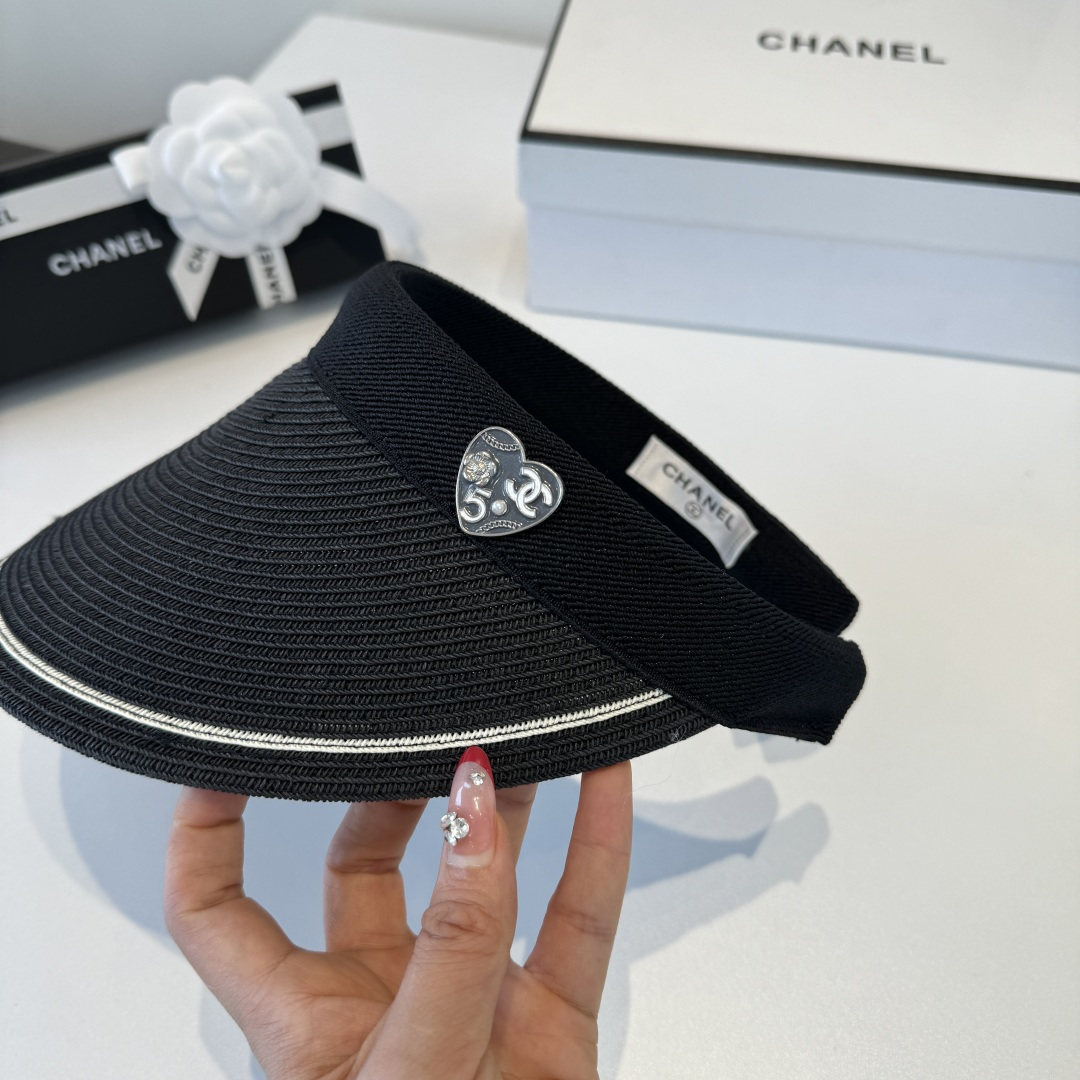 Chanel Chanel香奈儿 空顶遮阳帽，发箍