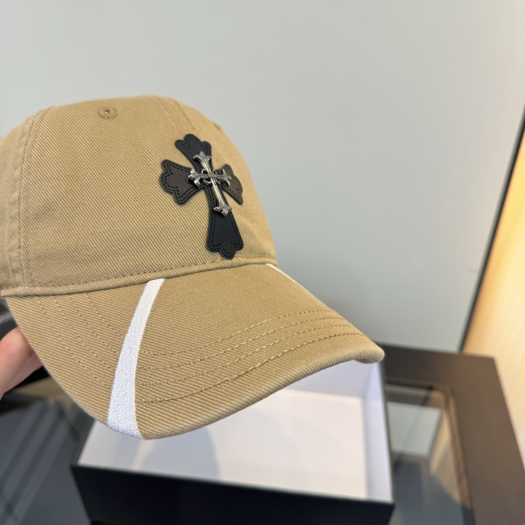 Chrome Hearts 克罗心新款鸭舌帽，男女通用