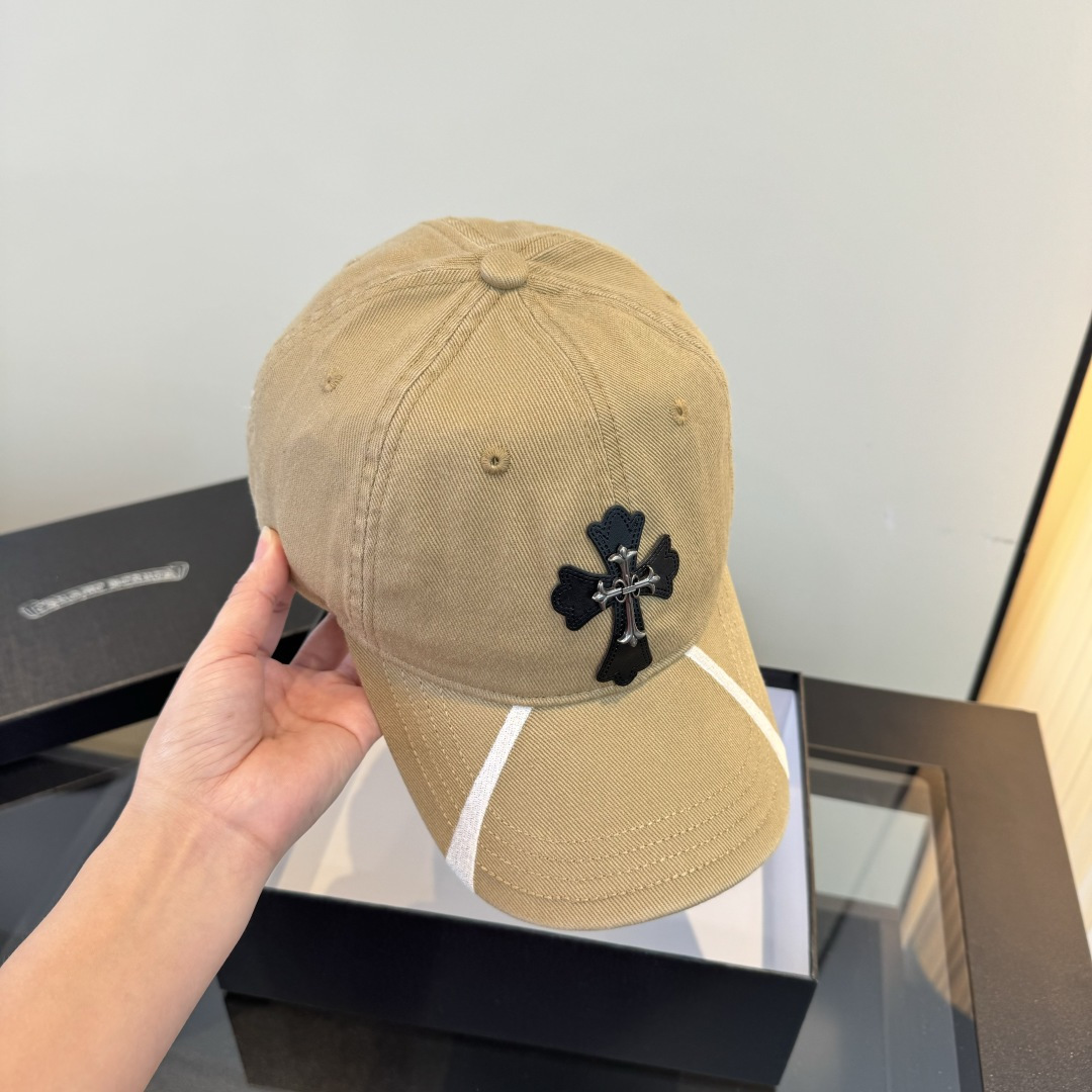 Chrome Hearts 克罗心新款鸭舌帽，男女通用