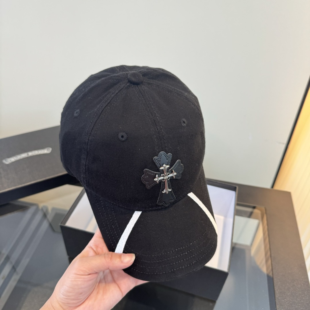 Chrome Hearts 克罗心新款鸭舌帽，男女通用